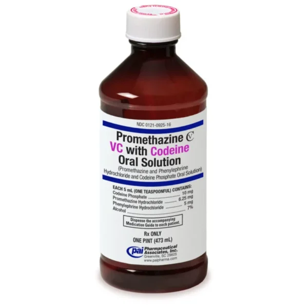 Akorn Promethazine Hydrochloride with Codeine